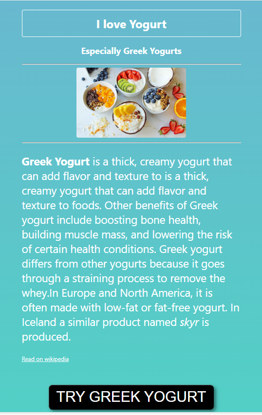 yogurt app preview